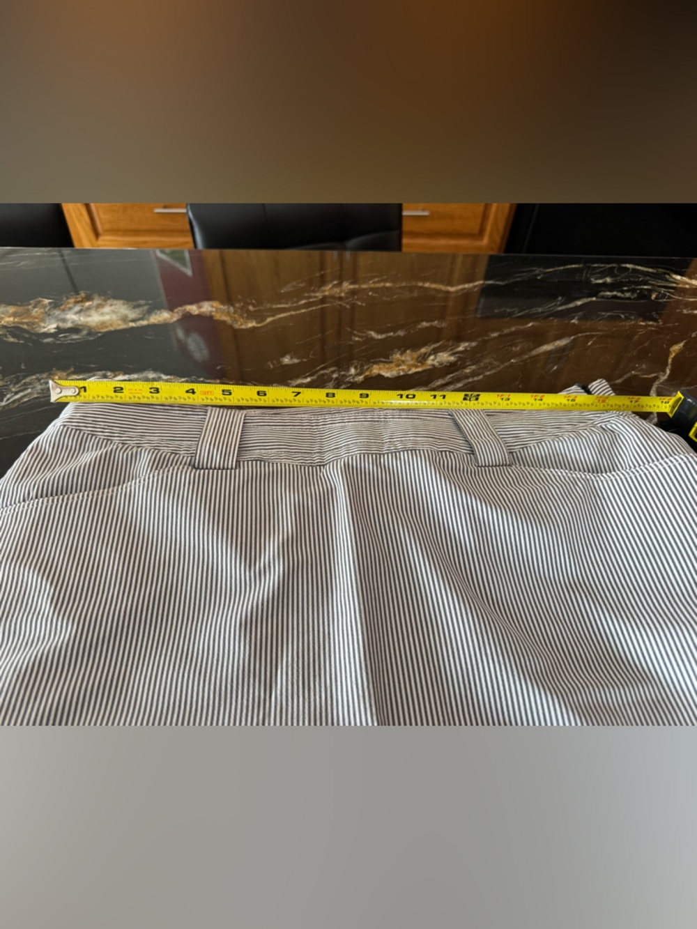 Vintage callaway Golf Striped Women’s Shorts Skort - White & Black - Picture 9 of 10